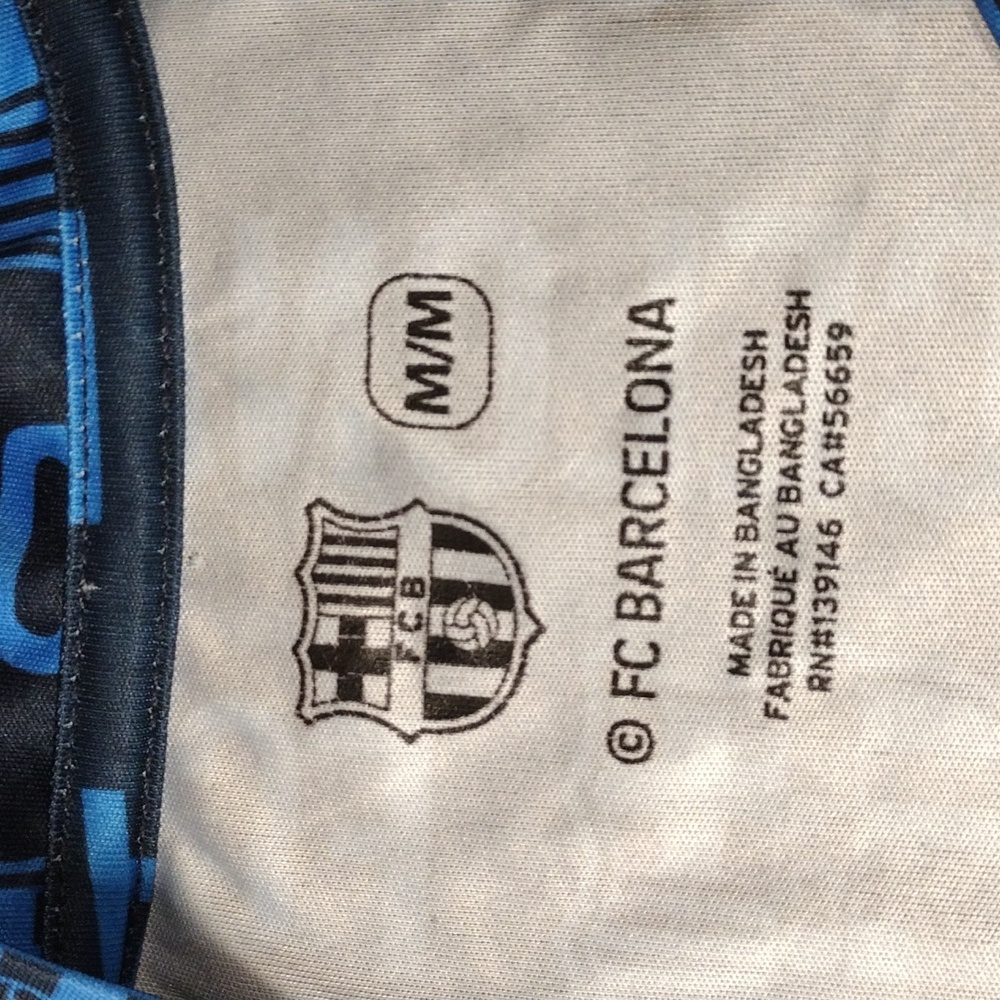 FC BARCELONA short sleeve top M - Picture 4 of 5